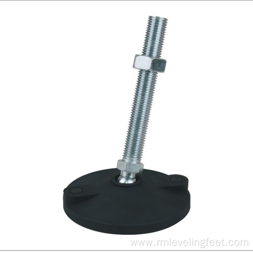 Nylon Rubber Steel Foot Adjustable Leveler Machine Feet